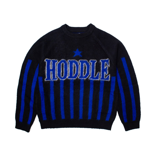 Hoddle - Star Above Mohair Knit - Blue