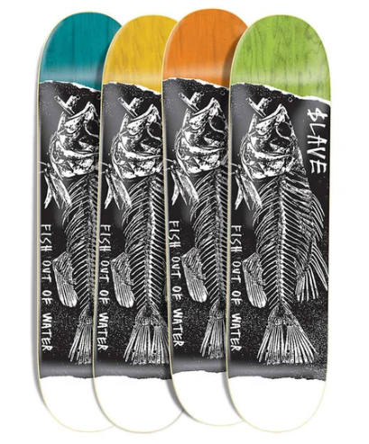 SLAVE Skateboards - 'Fish out of Water' 8.25"