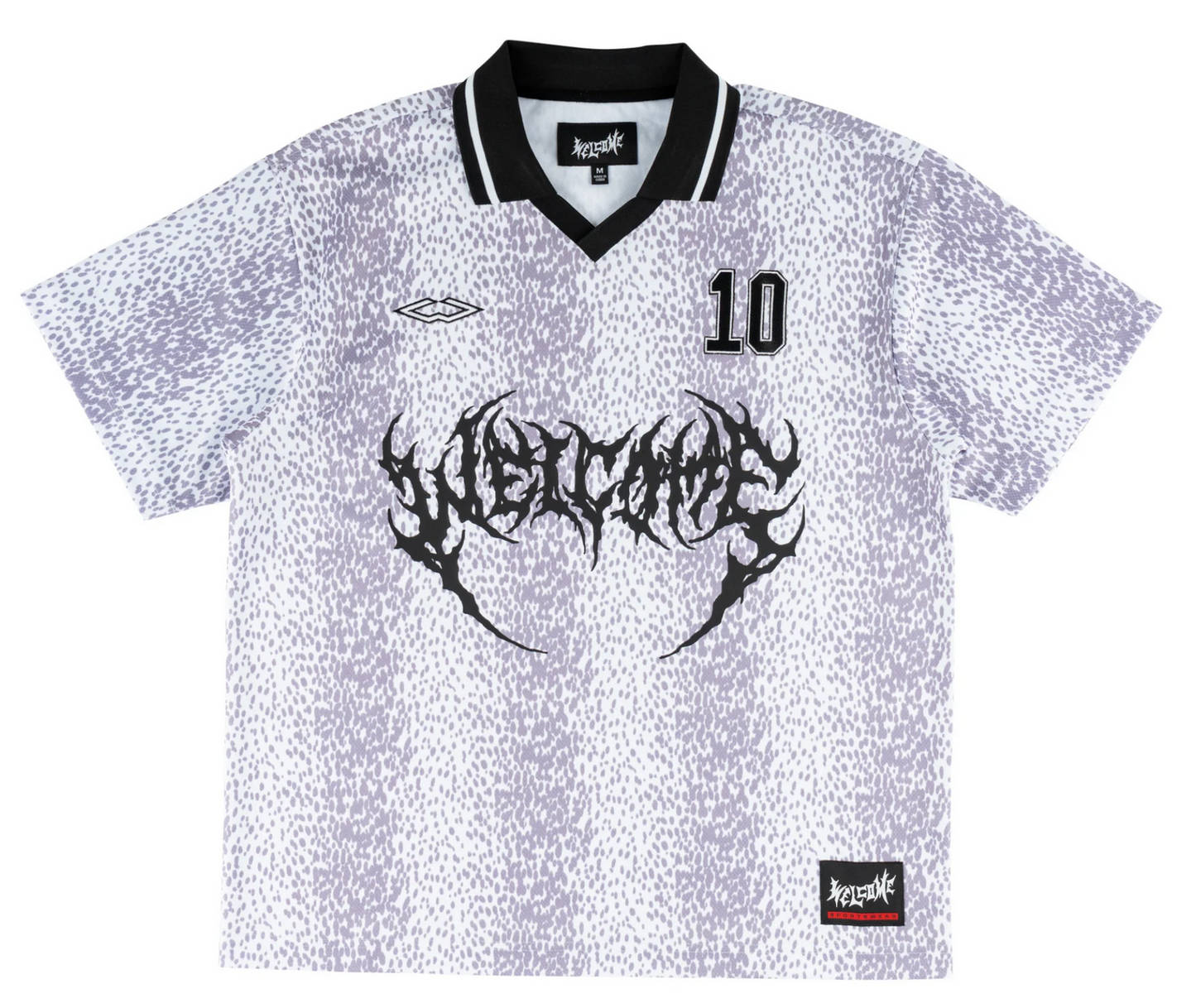 Welcome Skateboards  - Penalty Soccer Jersey Wgite/Lavendar