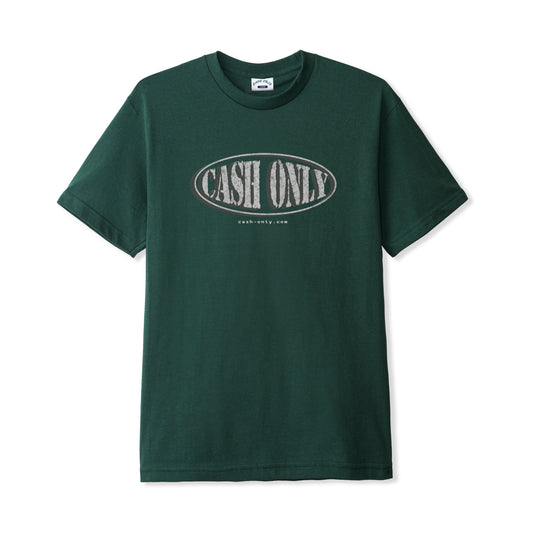 Cash Only - Solid Tee - Dark Forest