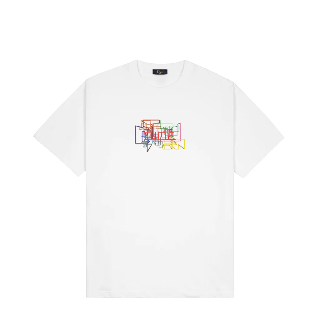 Dime - Pipes Tee - White