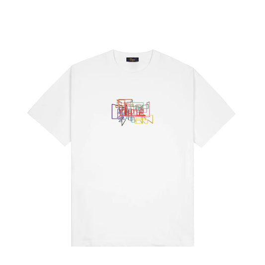 Dime - Pipes Tee - White