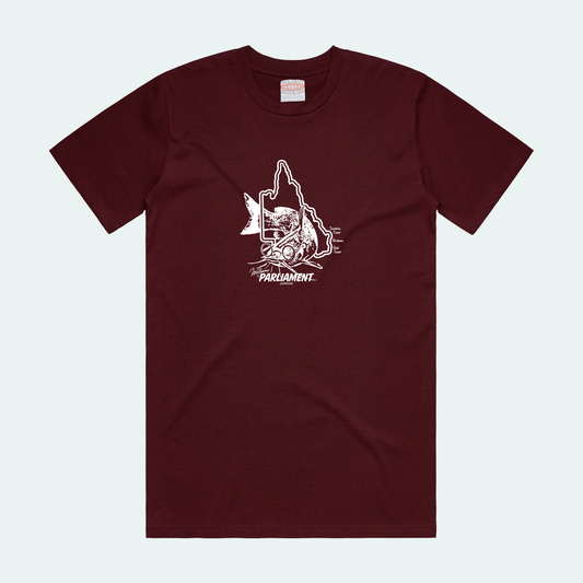 Parliament - Welcome Tee - Burgundy