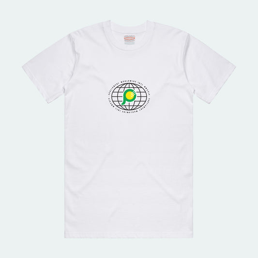 Parliament - Globe Tee - White