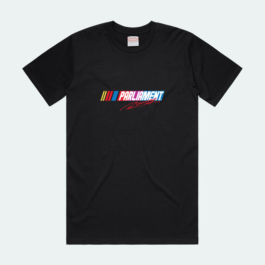 Parliament - Racing Tee - Black