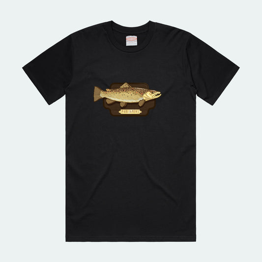 Parliament - Trout Tee - Black