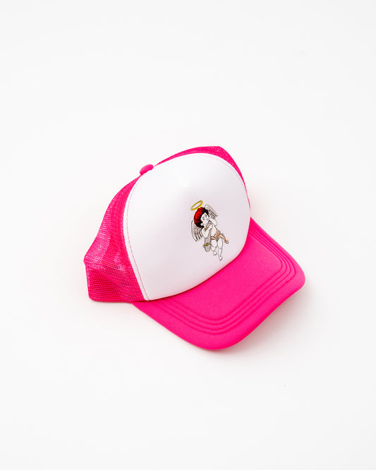 Parliament - Valentines Day Skatewife Trucker Hat - Hot Pink