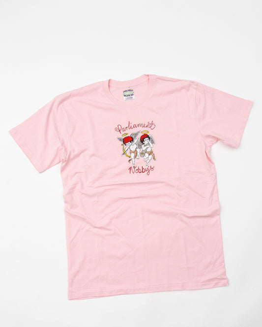 Parliament - Valentines Nobby's Beach Tee - Pale Pink