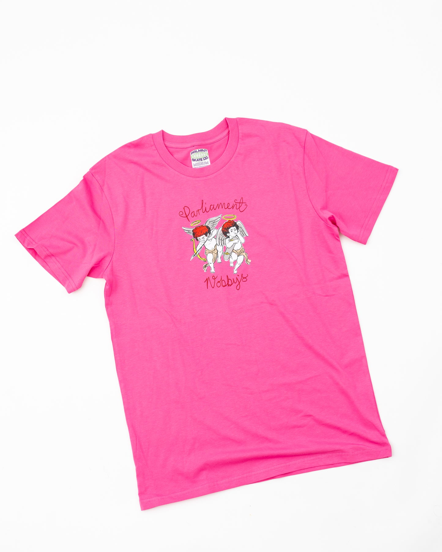 Parliament - Valentines Nobby's Beach Tee - Hot Pink