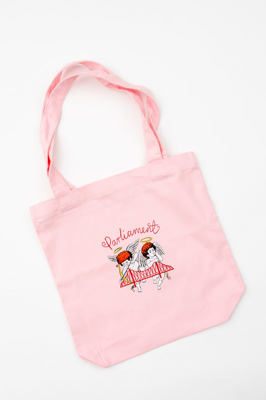 Parliament - Valentines Brisbane Tote Bag - Pale Pink