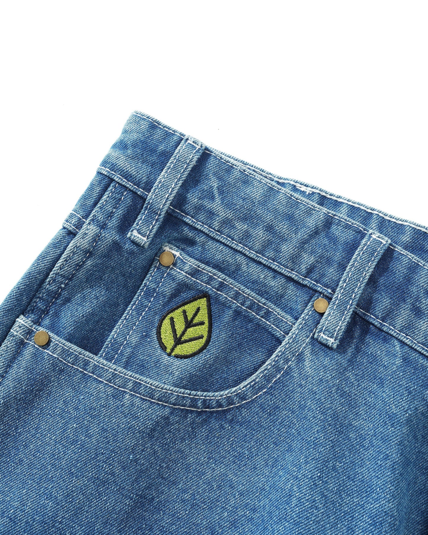 Butter Goods - Weathergear Denim Shorts - Mid Blue