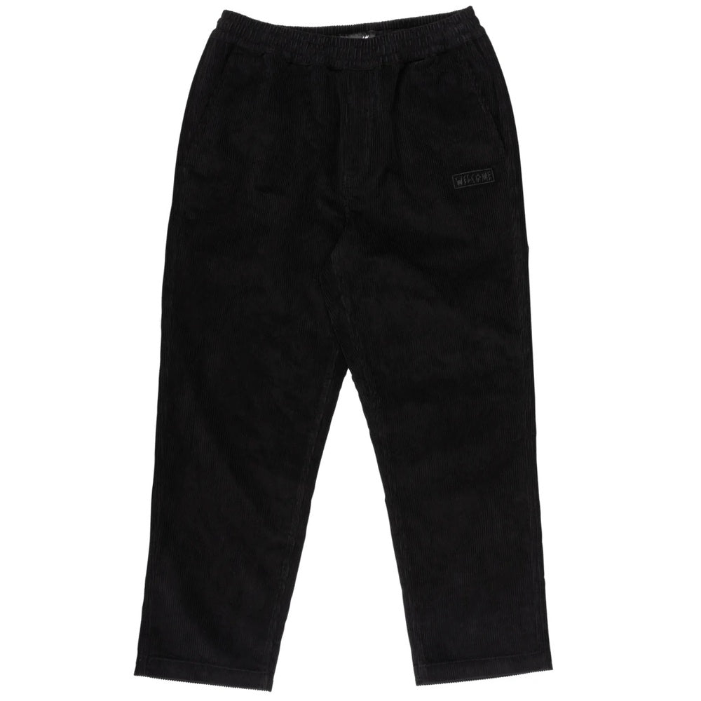 Welcome Skateboards - HYDRA CORDUROY ELASTIC PANT - Black