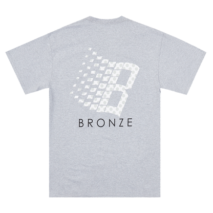 Bronze 56k - Polka Dot Tee - Heather Grey