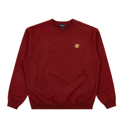 Bronze 56K - Logo Crewneck - Burgundy