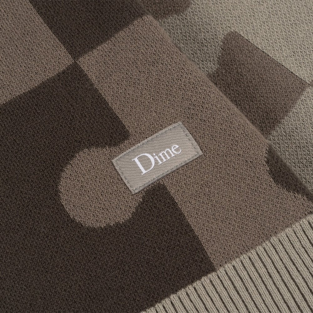 Dime - Camo Puzzle Knit - Army