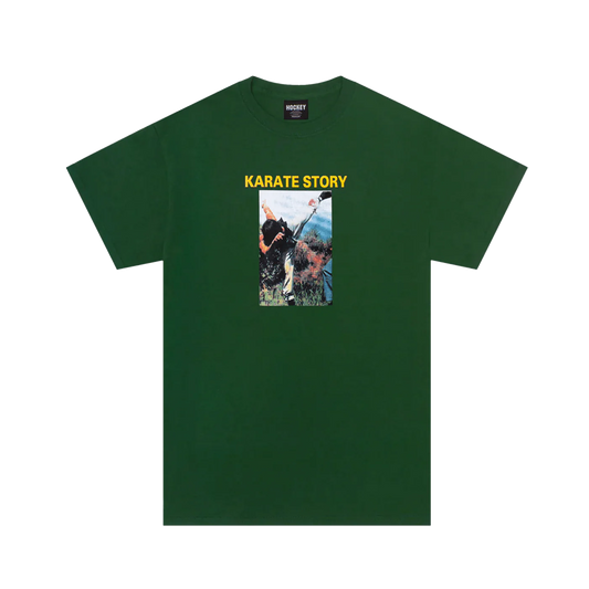 Hockey - Karate Story tee - Dark Green