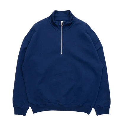 Polar Skate Co. - Frank Half Zip Sweatshirt - Dark Blue