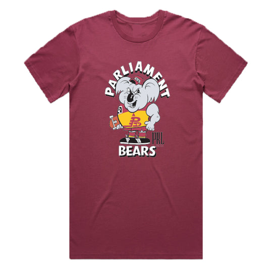 Parliament - Bears Tee - Berry