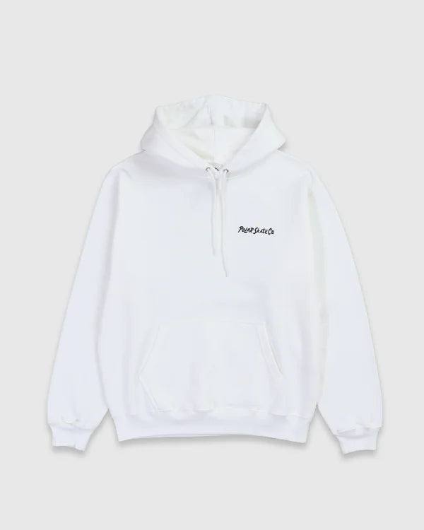 Polar Skate Co. - Campfire Hoodie - White