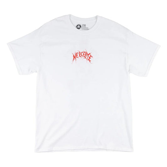 Welcome Skateboards - Angel Tee - White