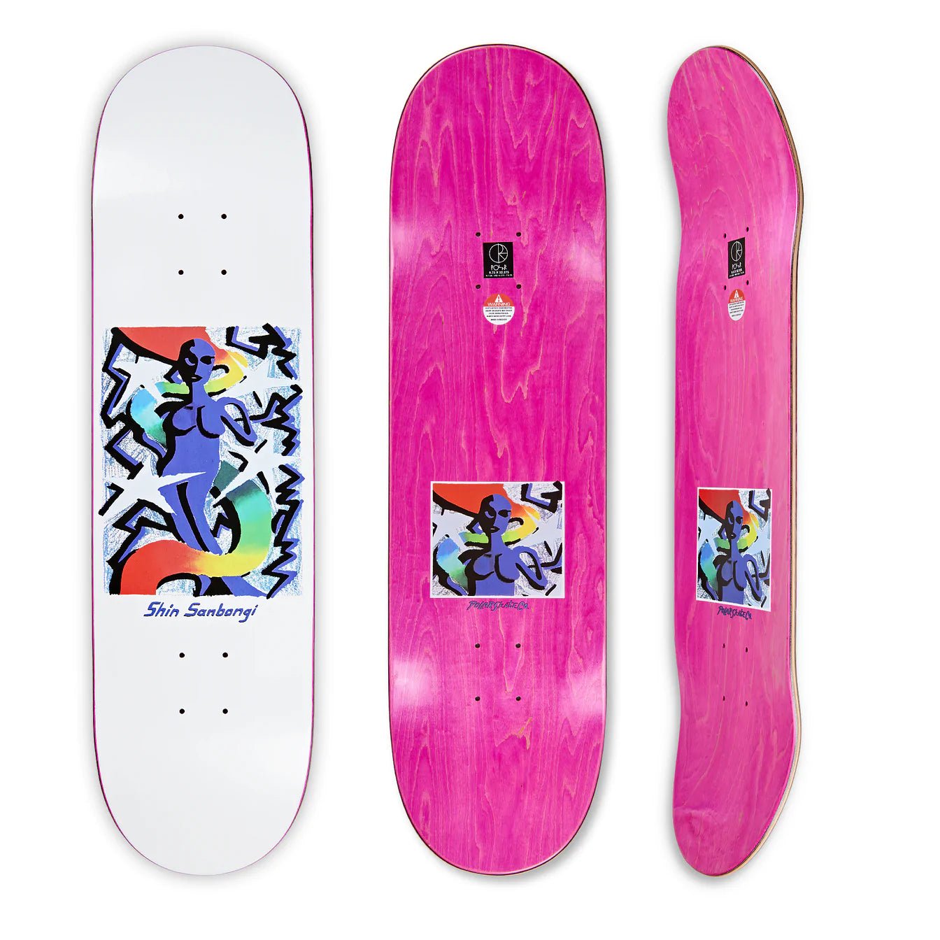 Polar Skate Co. - SHIN SANBONGI - QUEEN - 8.25 (White) - Parliamentskateshop