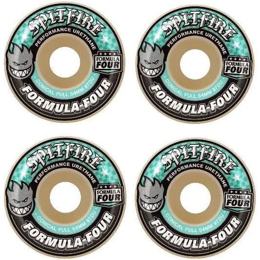 Spitfire - F4 Conical Full 97d Full Natural 58mm - Parliamentskateshop