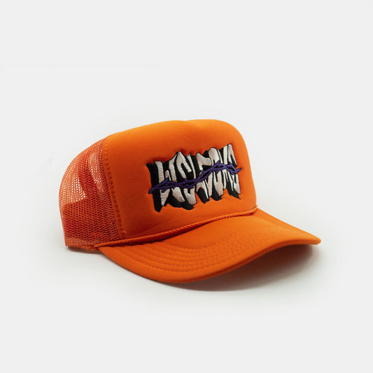 Welcome Skateboards - Thorns Trucker Hat - Orange - Parliamentskateshop